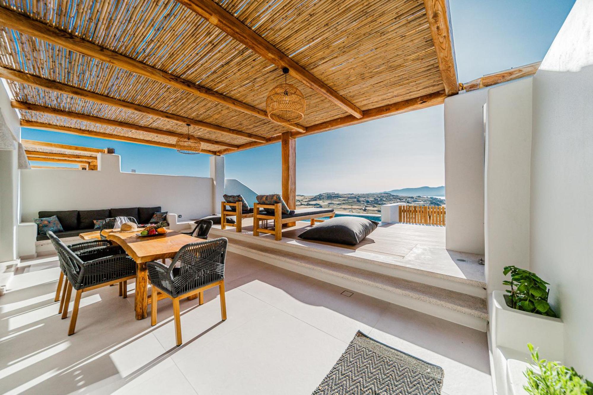 La Grande Vue-Private Hilltop Villas With Private Pools Vivlos Exterior photo