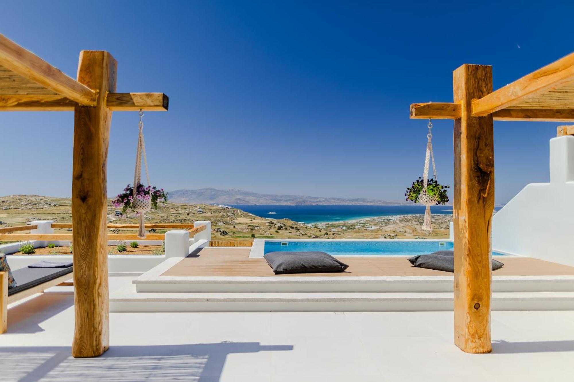 La Grande Vue-Private Hilltop Villas With Private Pools Vivlos Exterior photo