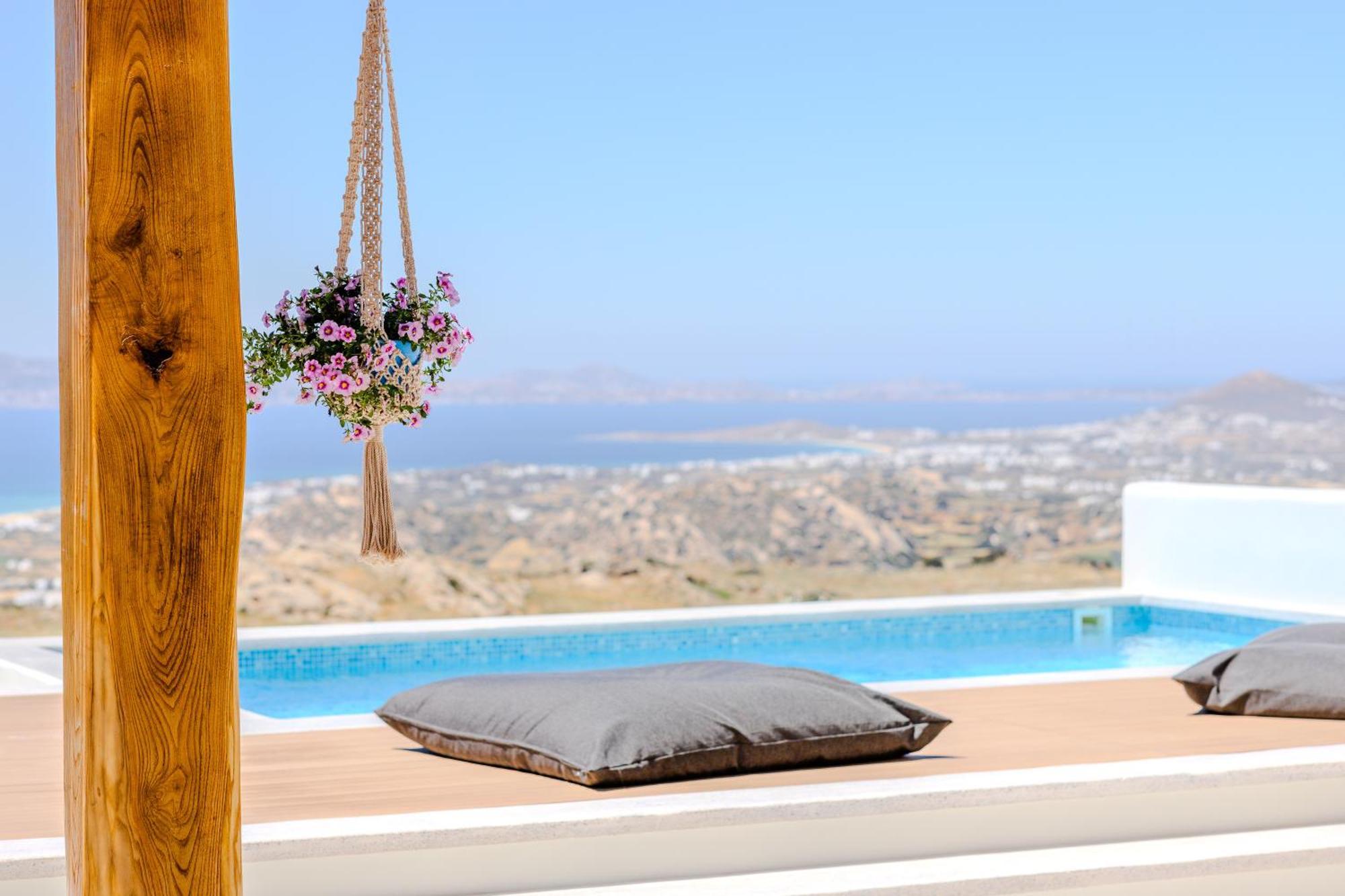 La Grande Vue-Private Hilltop Villas With Private Pools Vivlos Exterior photo