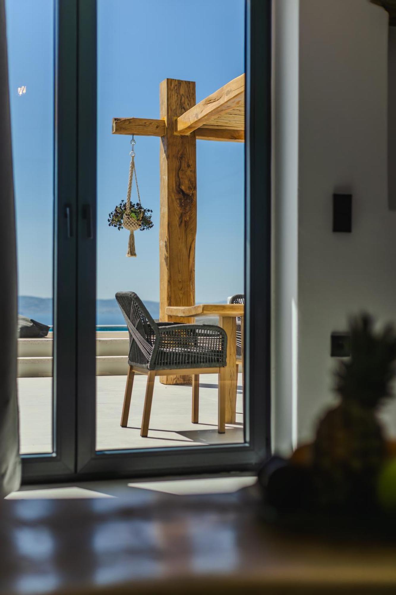 La Grande Vue-Private Hilltop Villas With Private Pools Vivlos Exterior photo