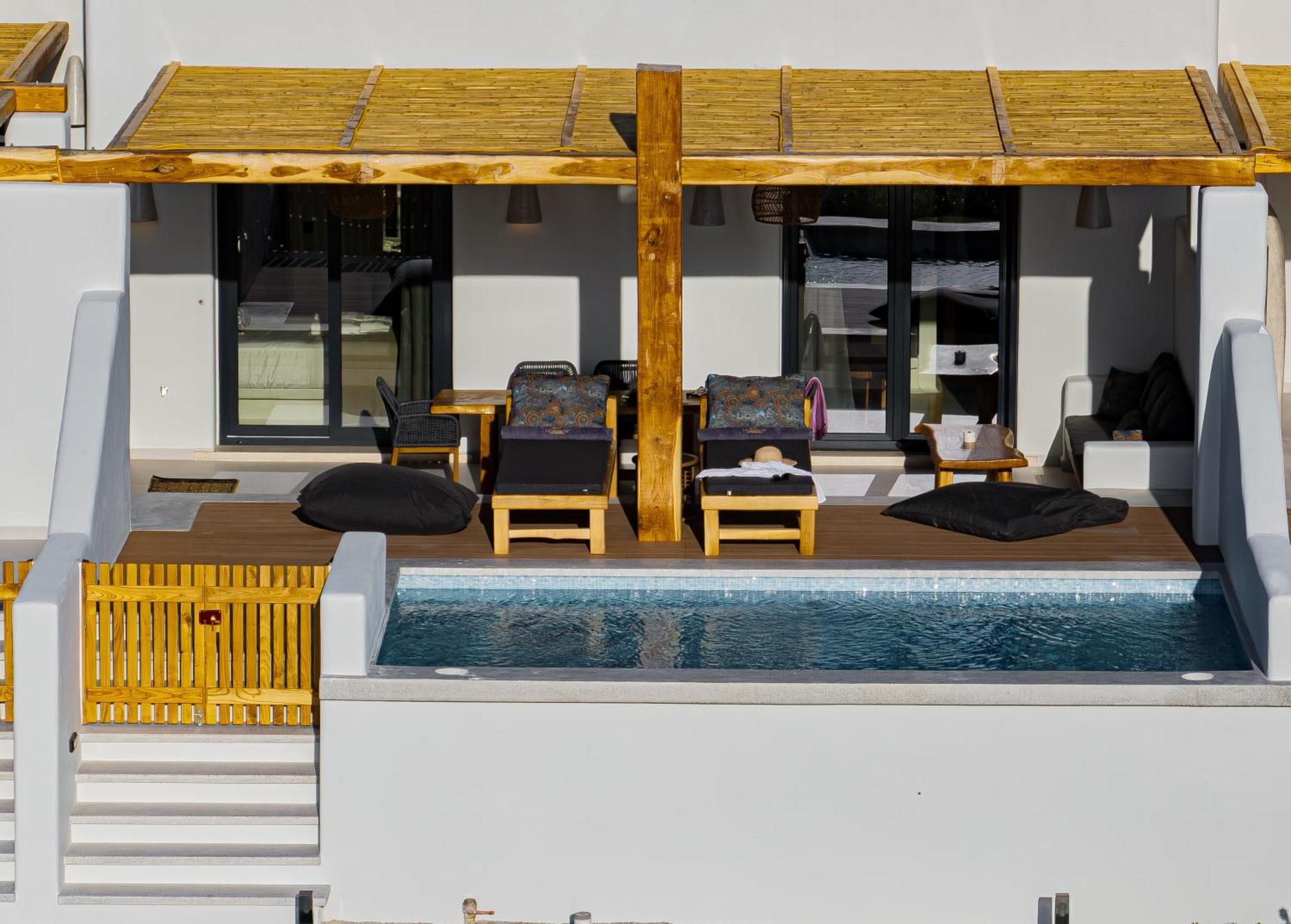 La Grande Vue-Private Hilltop Villas With Private Pools Vivlos Exterior photo