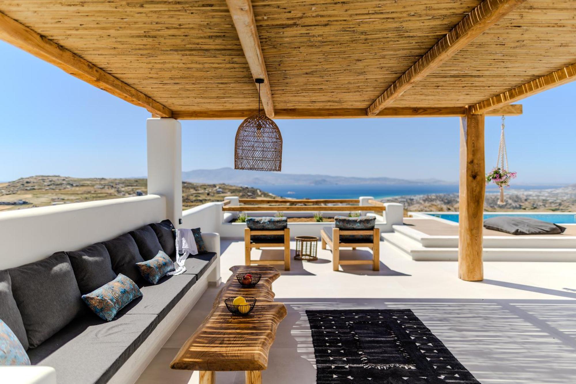 La Grande Vue-Private Hilltop Villas With Private Pools Vivlos Exterior photo