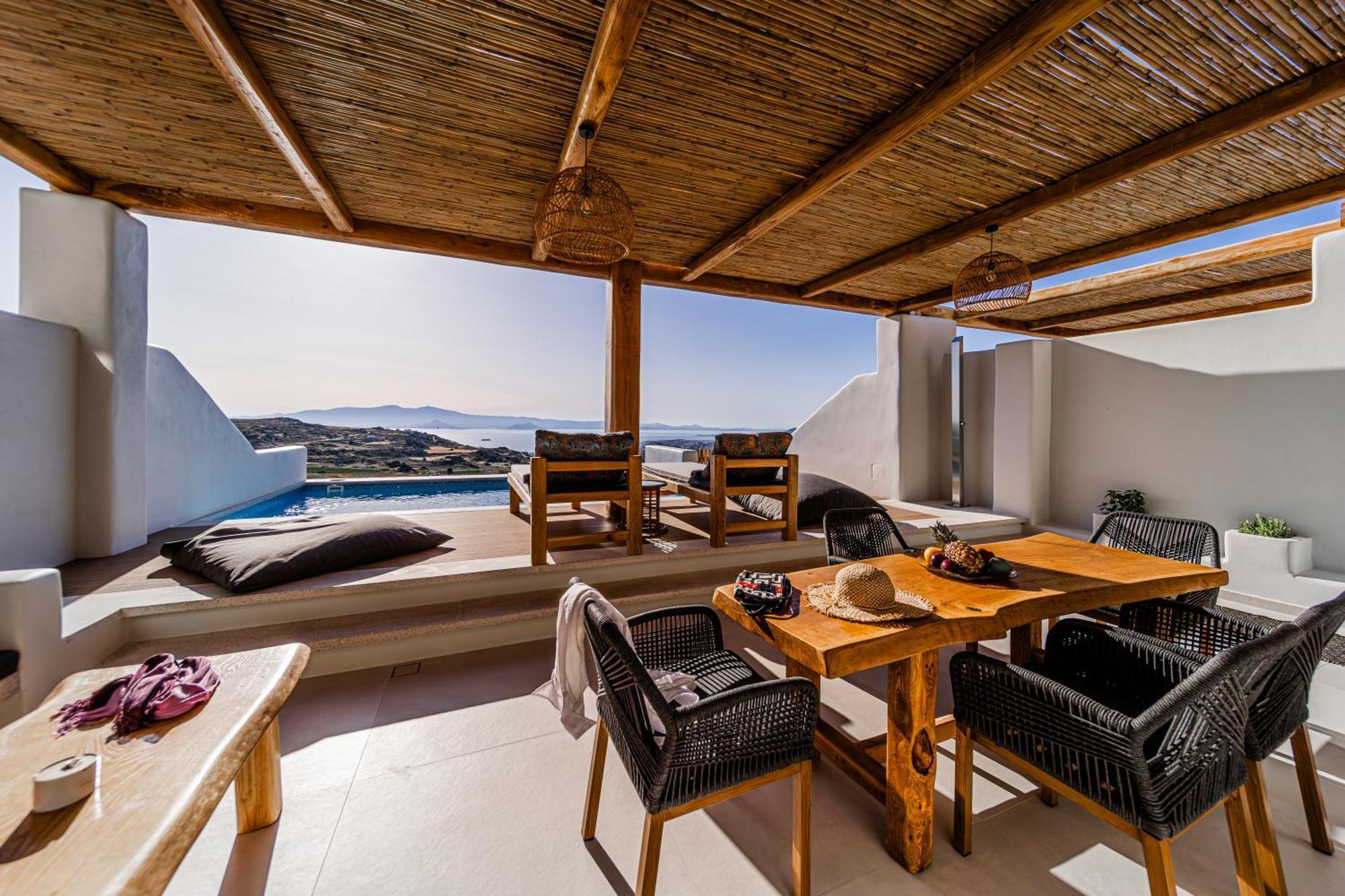 La Grande Vue-Private Hilltop Villas With Private Pools Vivlos Exterior photo