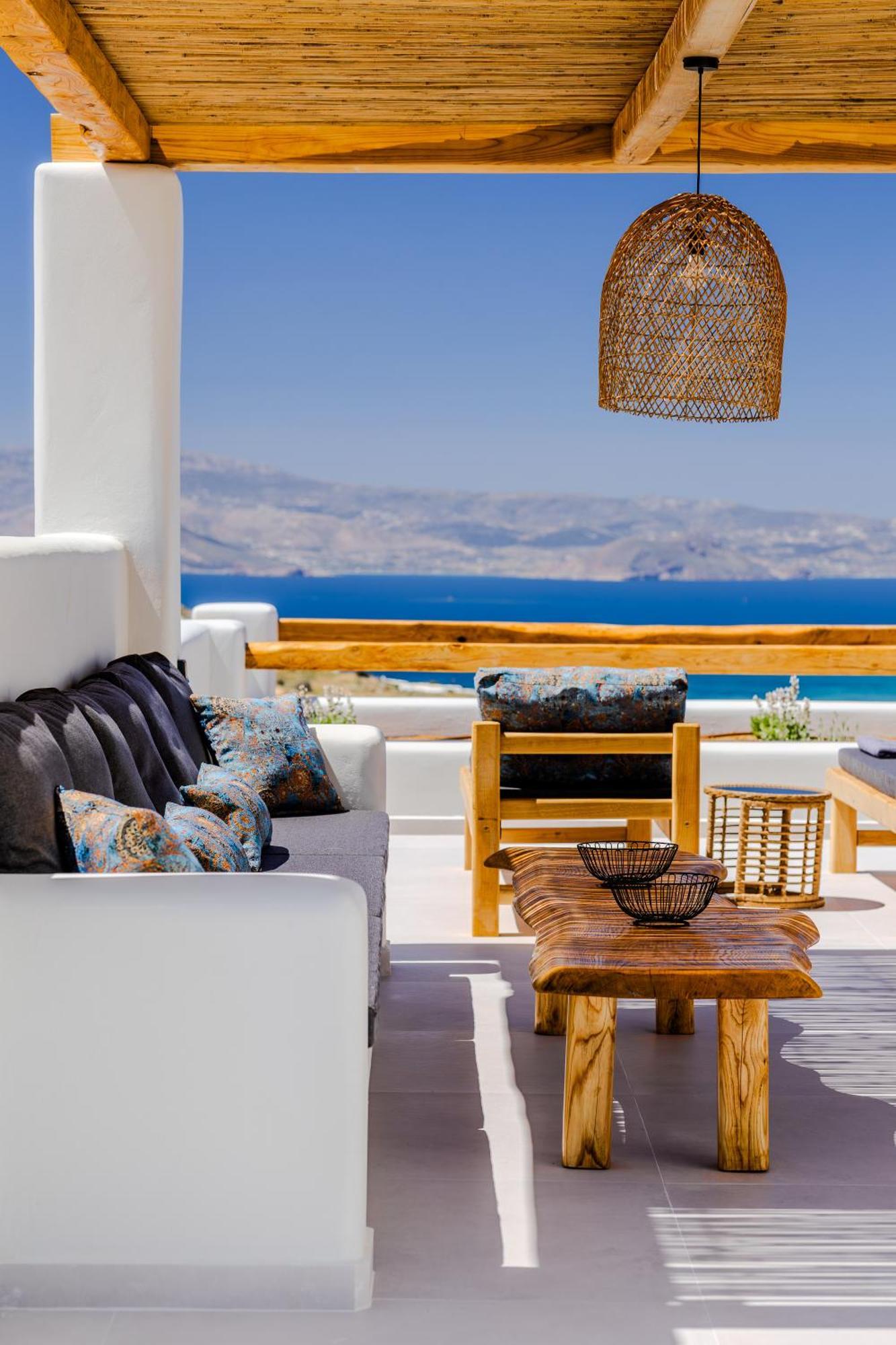 La Grande Vue-Private Hilltop Villas With Private Pools Vivlos Exterior photo