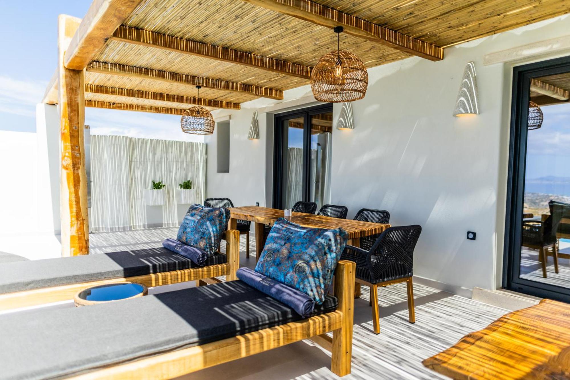 La Grande Vue-Private Hilltop Villas With Private Pools Vivlos Exterior photo