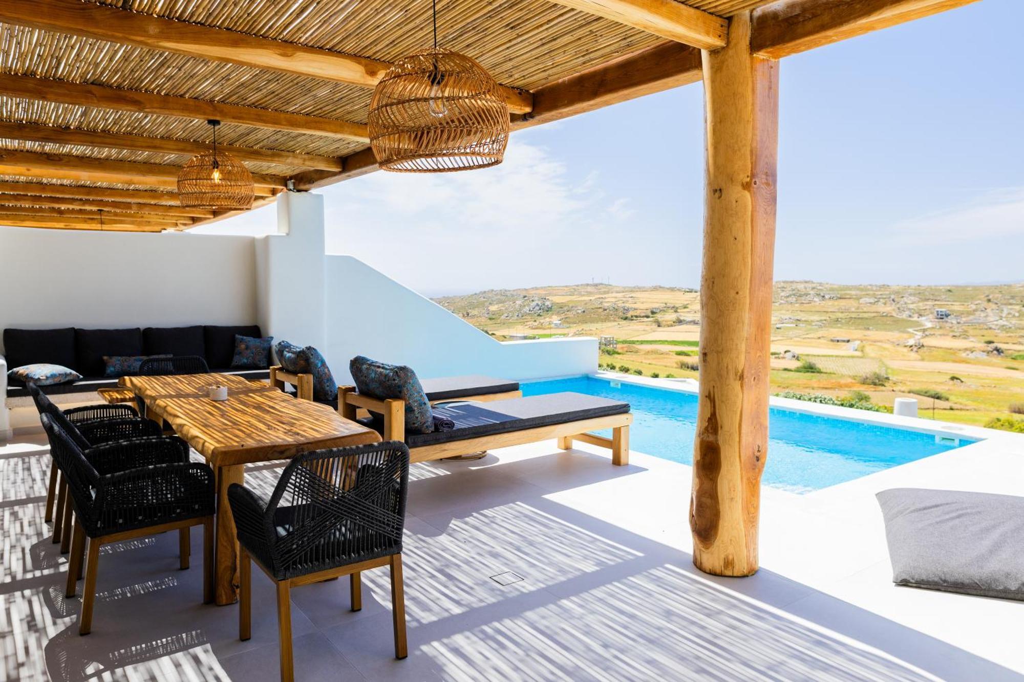 La Grande Vue-Private Hilltop Villas With Private Pools Vivlos Exterior photo